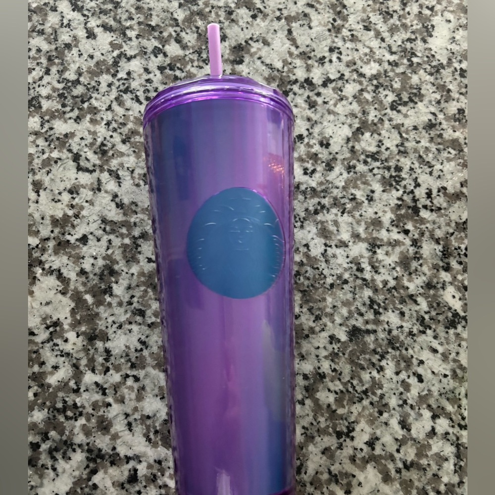 Starbucks Purple and Blue Tumbler